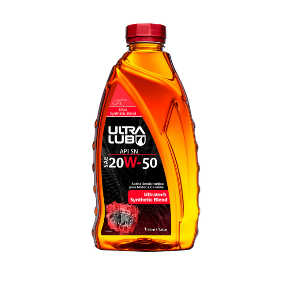 Ultra Lub Aceite Semisintetico Para Motor A Gasolina 20W 50 1L