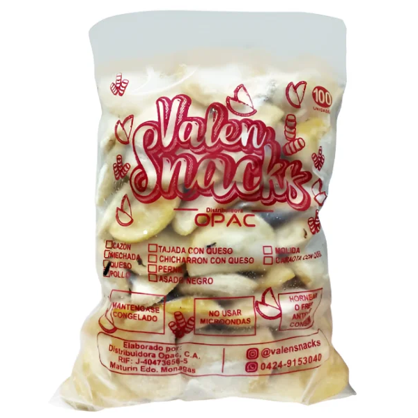 Valen Snacks Empanadas Pollo X 100 Unidades