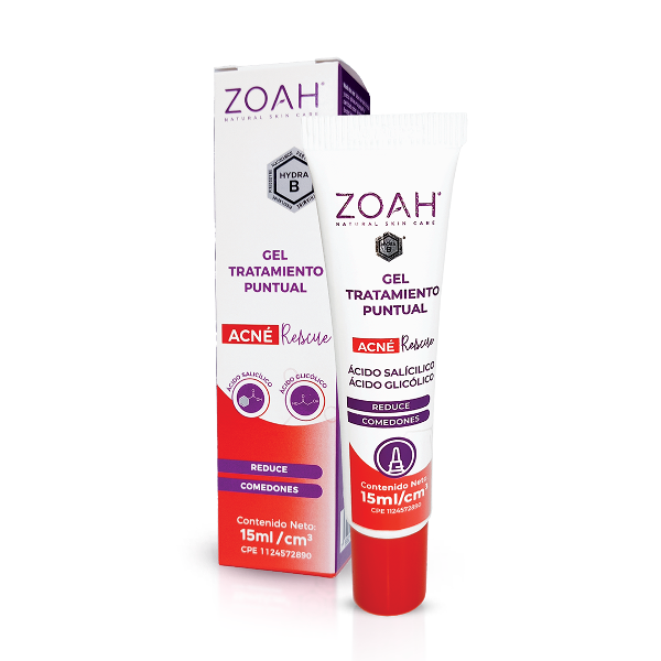 Zoah Gel Tratamiento Acne Rescue X 15Ml.