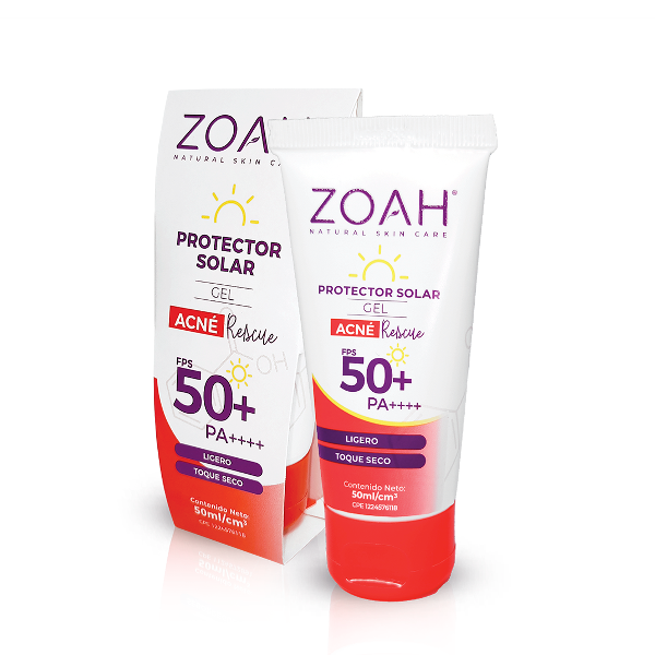 Zoah Protector Solar Acne Rescue 50+Fps 50Ml