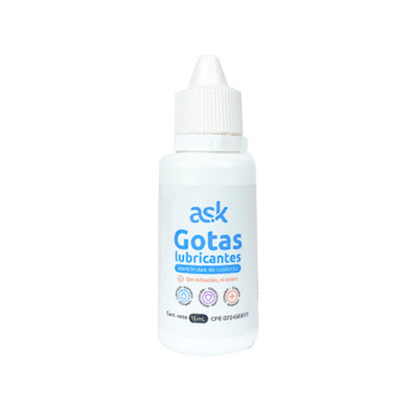 Ask  Gotas Lubricantes Para Lentes De Contacto X 15Ml