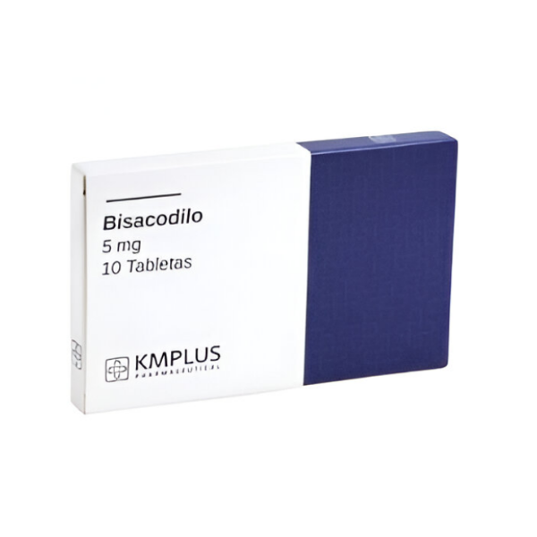 Bisacodilo 5Mg X 10 Tabletas Kmplus
