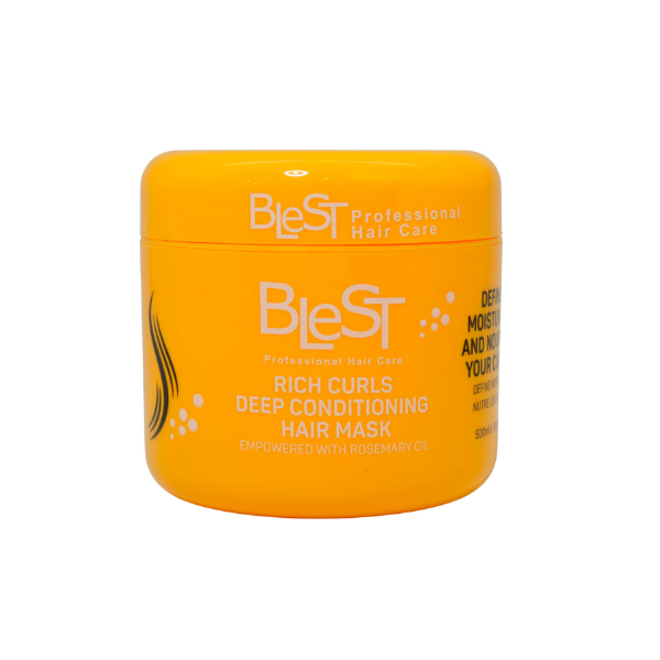Blest Mascarilla Profesional Acondicionador De Rizos  500Ml