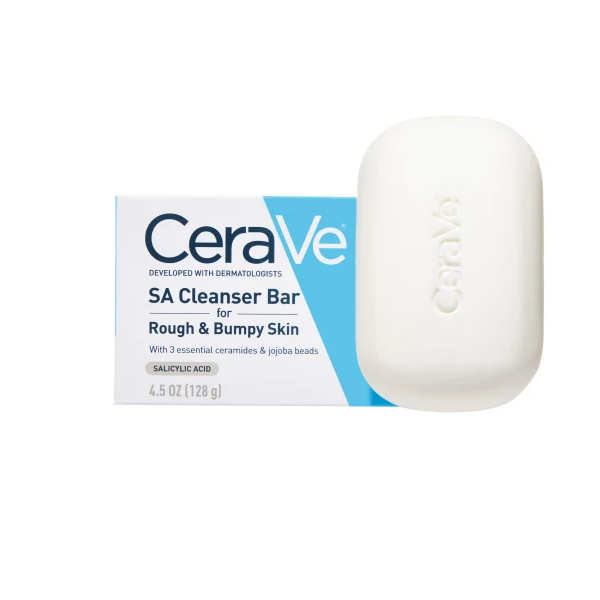 Cera-Ve Jabon En Barra Sa Cleanser Piel Rugosa 128G.