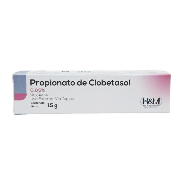 Clobetasol 0.05% Unguento 15Gr. Hym