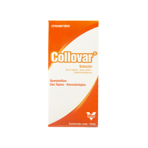 Collovar Ácido Salicílico Sol Topica X 10Ml . Vargas