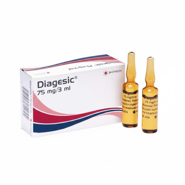 Diagesic Diclofenac Potásico Ampolla 75mg/3ml Biotech X 2 Unidades