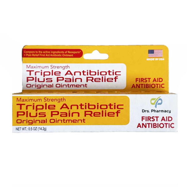 Drs Pharmacy Triple Antibiotico Alivio Del Dolor 142Gr