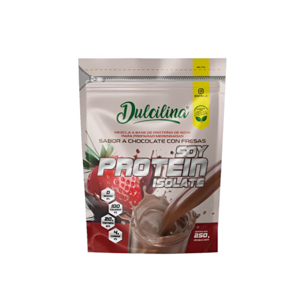 Dulcilina Isolate Soy Protein Chocofresa Polvo X250Gr
