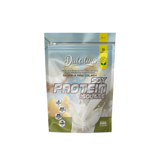 Dulcilina Isolate Soy Protein Piña Colada Polvo X250Gr