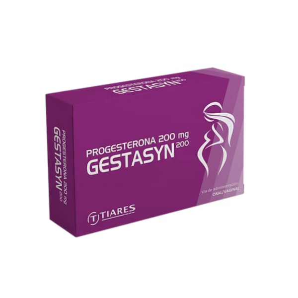Gestasyn Progesterona 200Mg X 10Capsulas Oral/ Vaginal Tiares