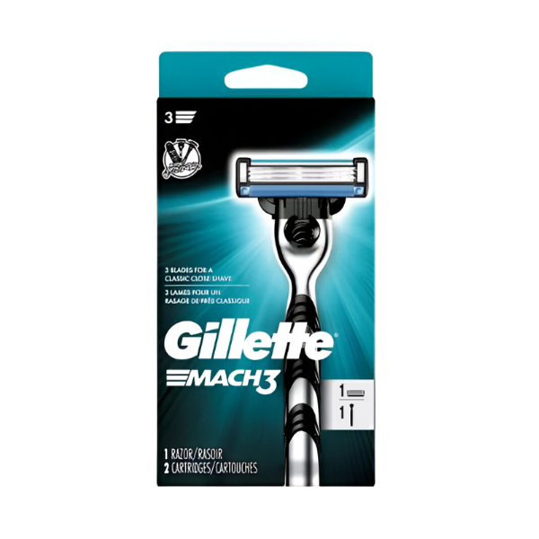 Gillette Mach3 Afeitadora+Cartucho 3 Hojas