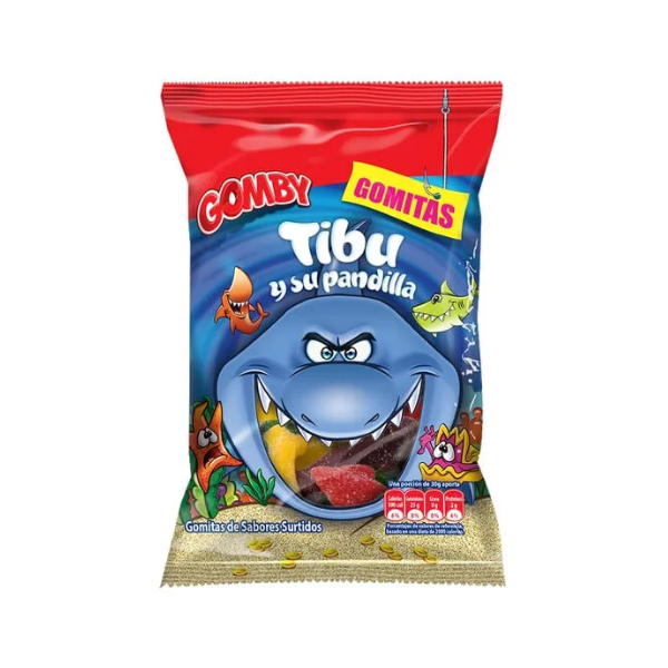 Gomby Tibu Gomitas Sabores Surtidos 100Gr