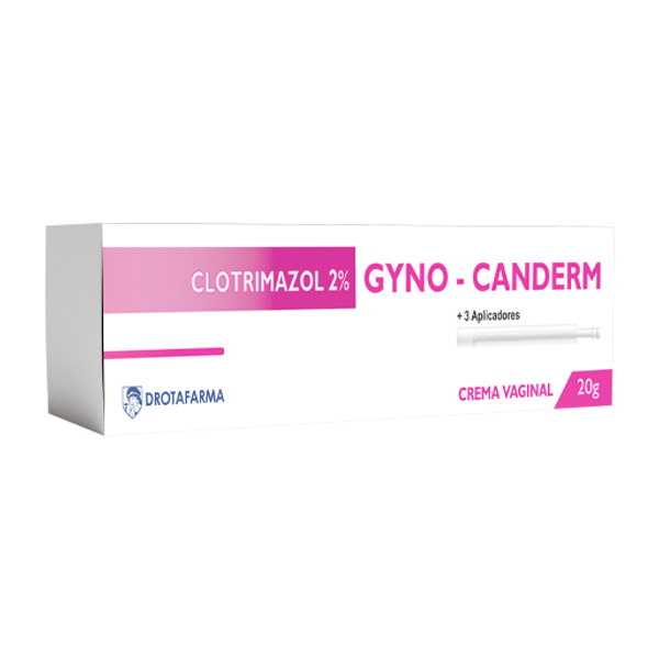Gyno -Canderm Clotrimazol 2% Crema Vaginal X 20Gr. Drotafarma