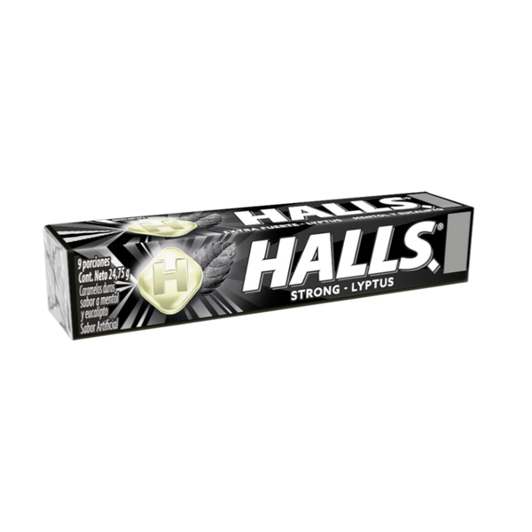 Halls Caramelos Extra Strong Flavor X 9 Unidades 24.75Gr
