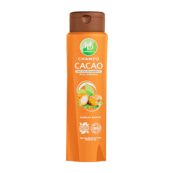 Hd Cosmetic Champu Cacao Anti-Encrespacmiento Rizos Defi. 300Ml
