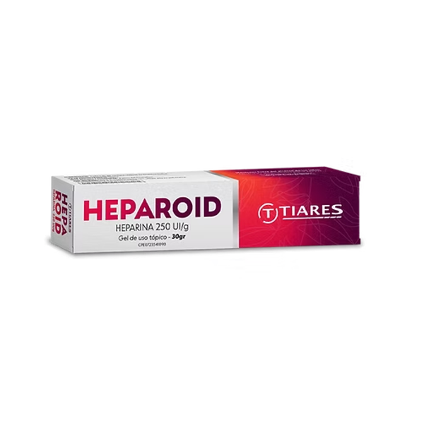 Heparoid Heparina Sodica  Gel 250 Ui X 30Gr Tiares