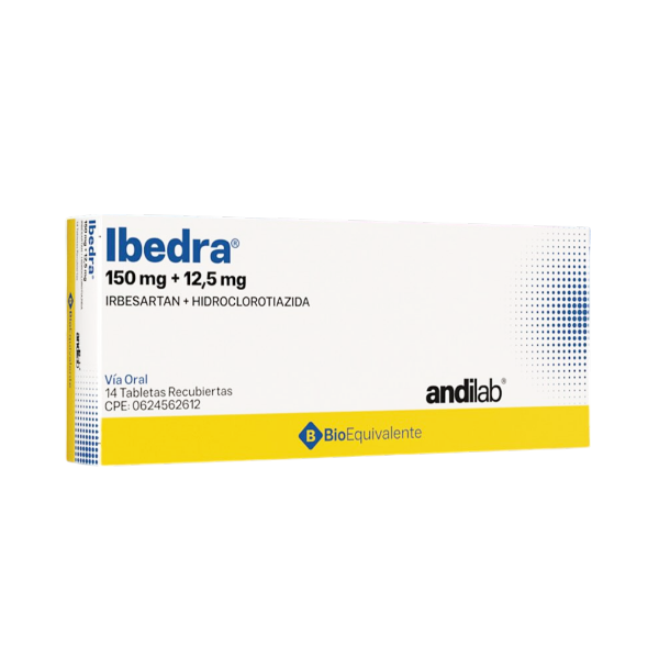 Ibedra 150Mg-12.5Mg X 14 Tabletas Andilab