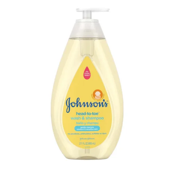 Johnsons Baby Champu Recien Nacido 800Ml