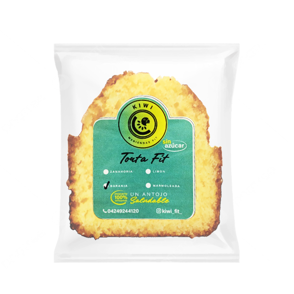 Kiwi Fit Torta De Naranja Fit Con Semillas De Amapola