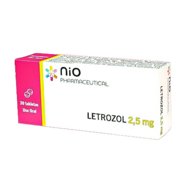 Letrozol 2.5Mg X 30Tabletas Niopharmaceutical