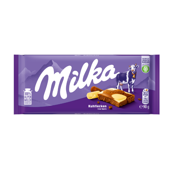 Milka Chocolate Kuhflecken 90Gr.