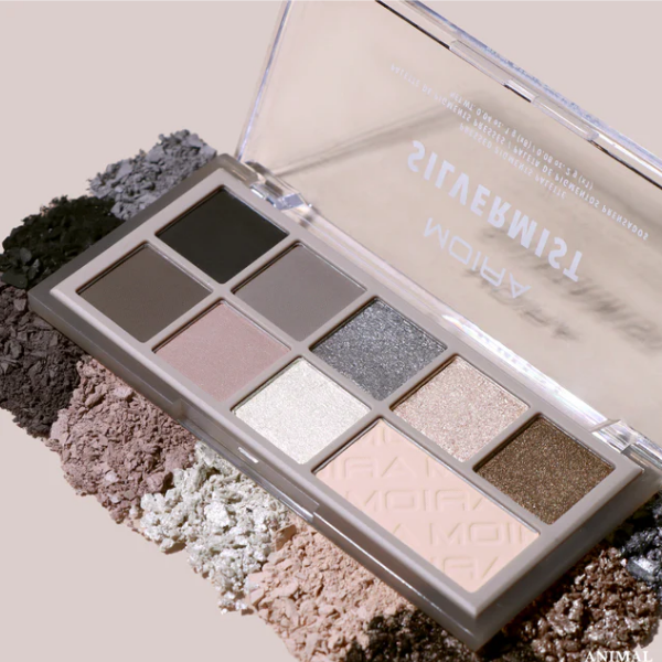 Moira Paleta De Sombras Alta Pigmentacion Tono Silvermist 2Gr