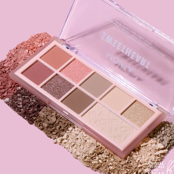 Moira Paleta De Sombras Alta Pigmentacion Tono Sweetheart 2Gr