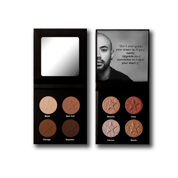 Muba Cosmetics Duo De Paletas Laura Y Lucely 11.98Gr