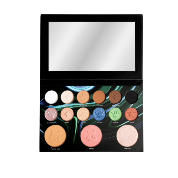 Muba Cosmetics Paleta De Ojos Y Rostro By Andres Felipe 31Gr