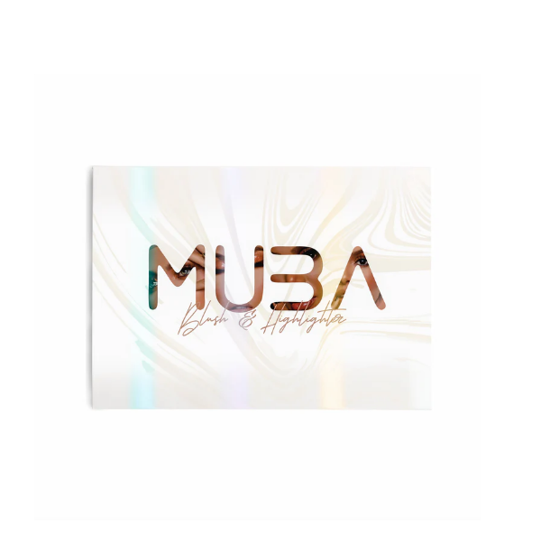 Muba Cosmetics Paleta De Rubor E Iluminador  31Gr