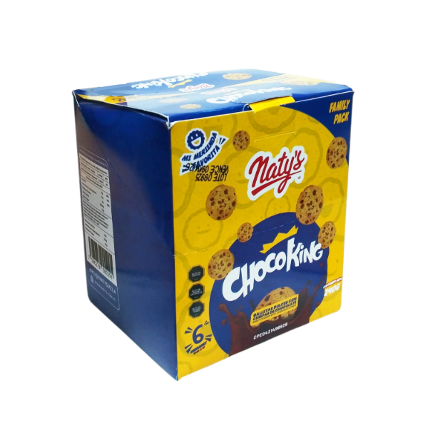 Natys Mini Galletas Con Chispas De Chocolate Pack X 6 Unidades