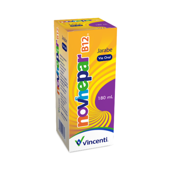 Novhepar B12 Multivitamínico Jarabe X 180Ml Vincenti