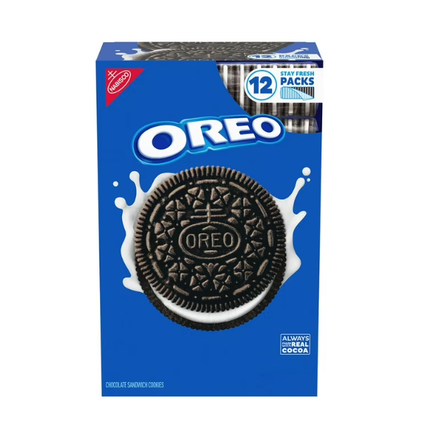 Oreo Chocolate Sandwich Cookies Packs X12 Unidades