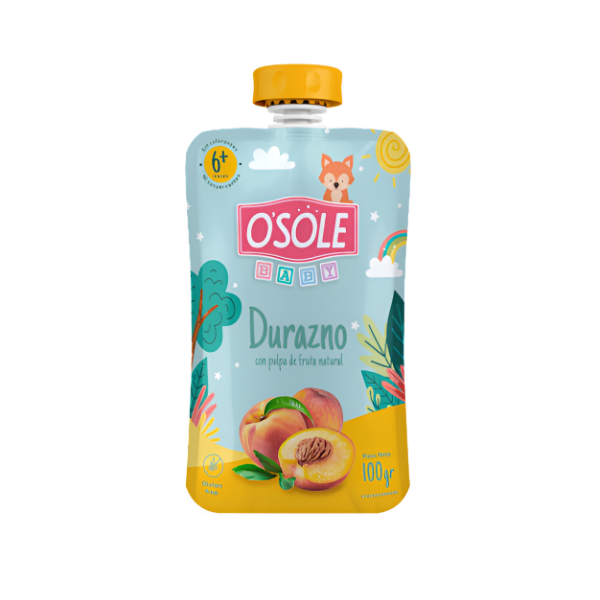 Osole Compota De Durazno 100Gr.