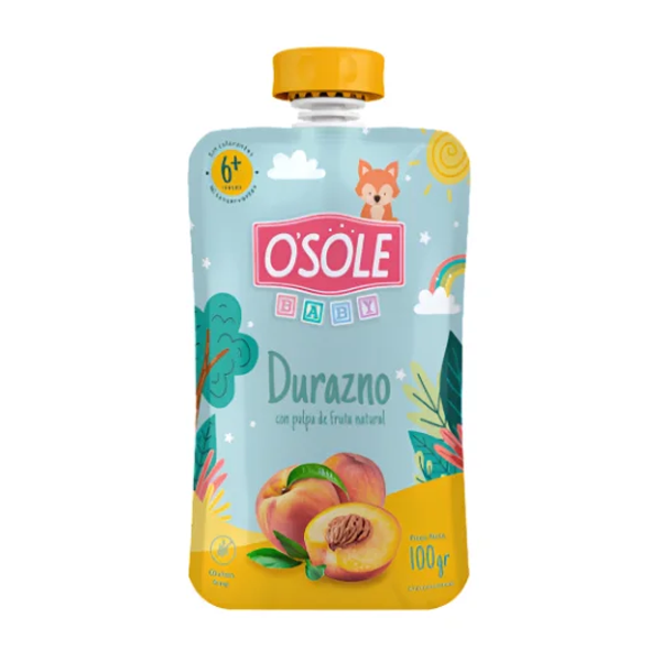 Osole Compota De Durazno 100Gr.