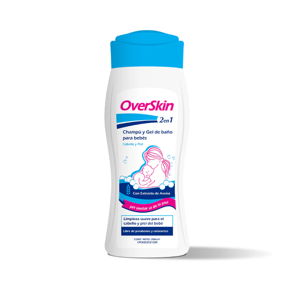 Overskin Champú Y Gel De Baño 2 En 1 X 280Ml