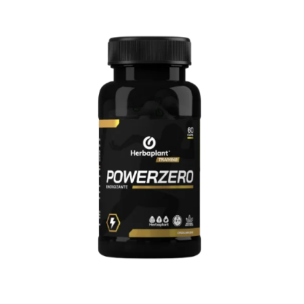 Powerzero - Energizante X 60 Cápsulas Herbaplant