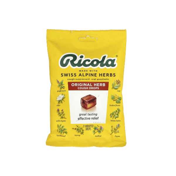 Ricola Caramelos Tos Y Garganta Originales Herb X 21 Unidades