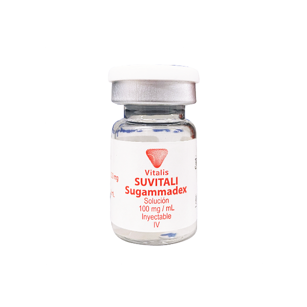 Suvitali Sugammadex Solución Inyectable 100Mg/Ml I.V Vitalis