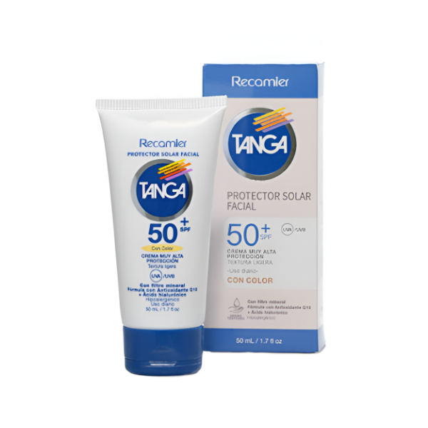 Tanga Bloqueador Facial Color 60Spf 50Ml