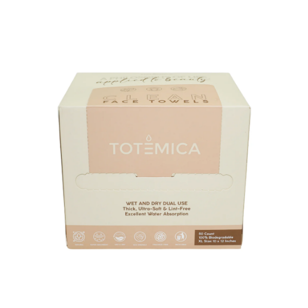 Totemica Toallas De Limpieza Facial X 50 Unidades