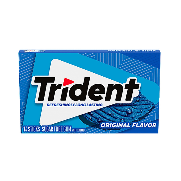 Trident Original Flavor Sin Azucar X 14 Sticks