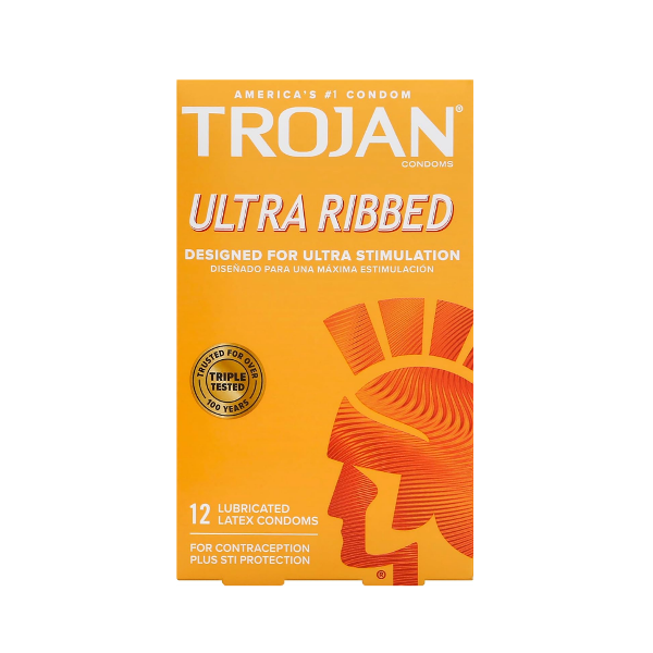 Trojan Preservativo Ultra Estimulacion X 12 Unidades.