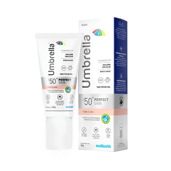 Umbrella Skin Spf50+ Tono Claro X 50Gr Medihealth