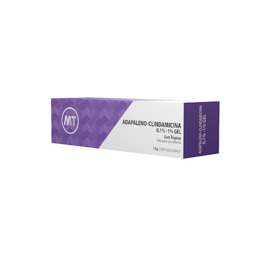 Adapaleno + Clindaminica 0.1%-1% Gel X 15Gr. Mt Global