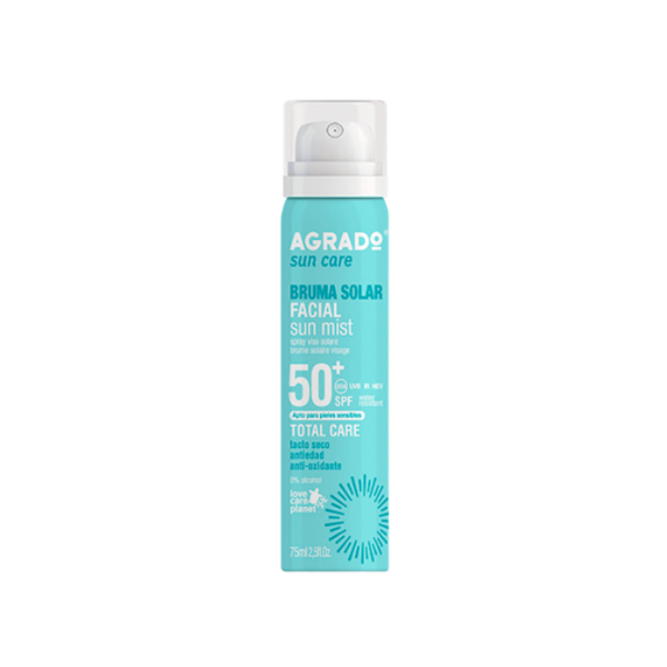Agrado Bruma Solar Facial Para Piel Sensible 50Spf 75Ml