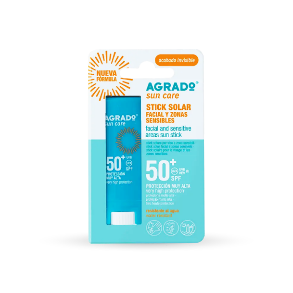 Agrado Protector Solar Facial En Barra 50Spf 15Ml