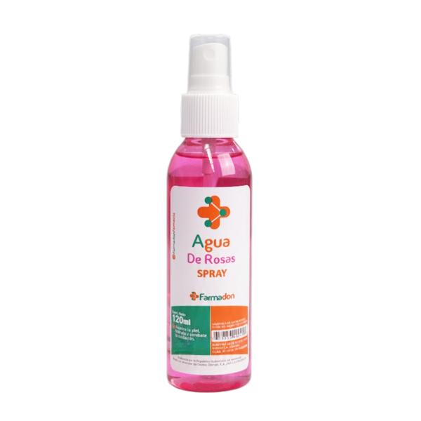 Agua De Rosas Spray 120Ml. Farmadon