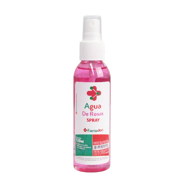Agua De Rosas Spray 120Ml. Farmadon